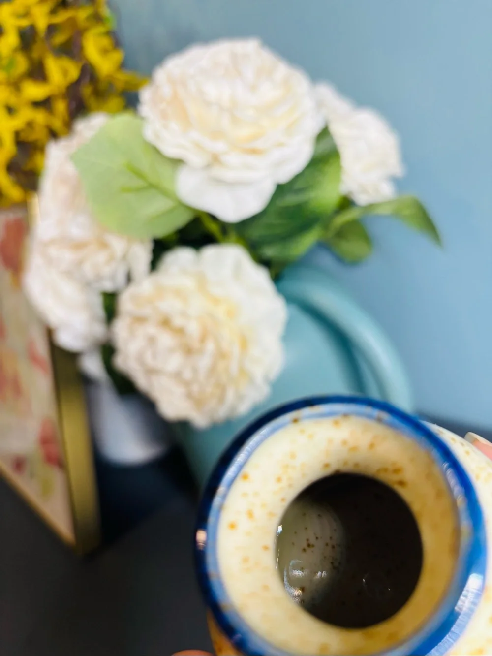 Ceramic Toothpicks Holder/Mini Vase